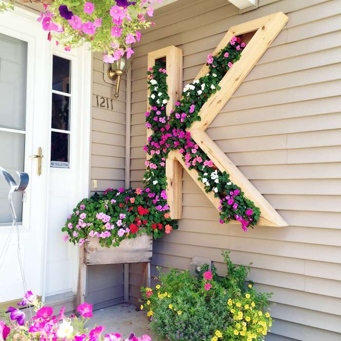 Outdoor spring decor ideas