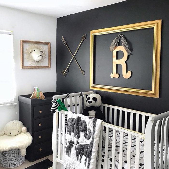 Baby boy room decor