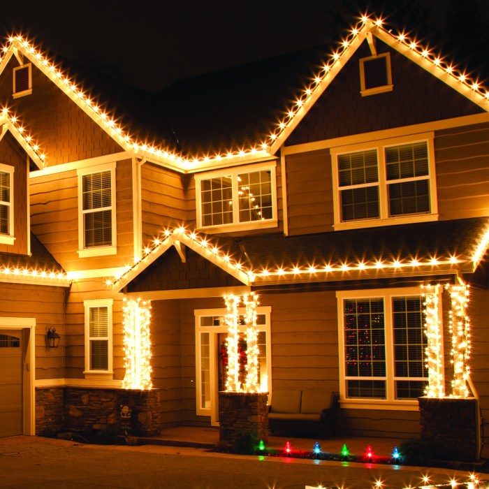 Outdoor christmas decor light up