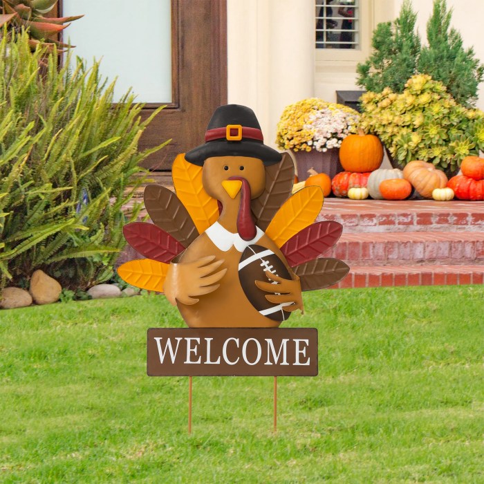 Outdoor thanksgiving decor ideas