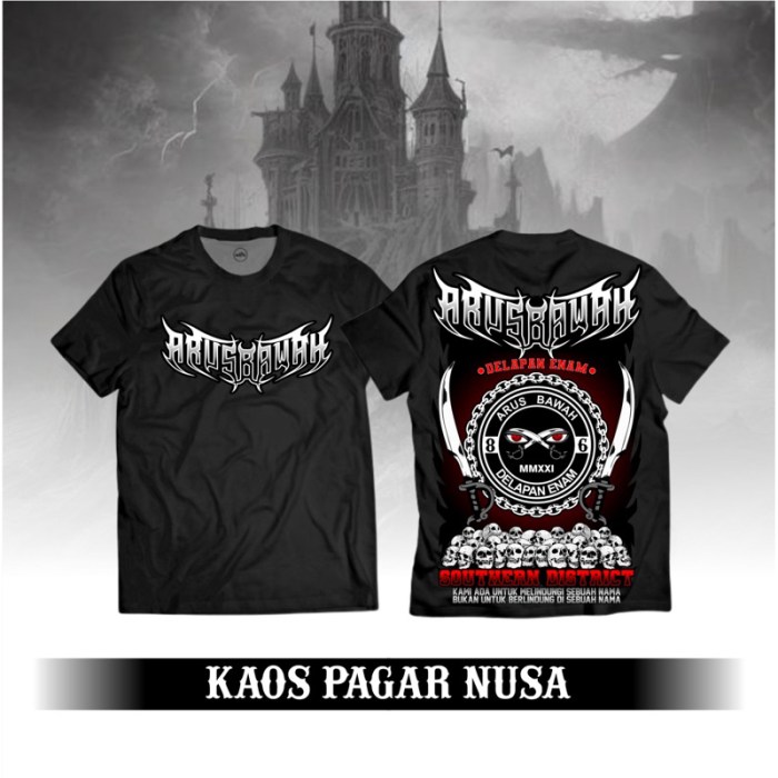Desain gambar pagar nusa