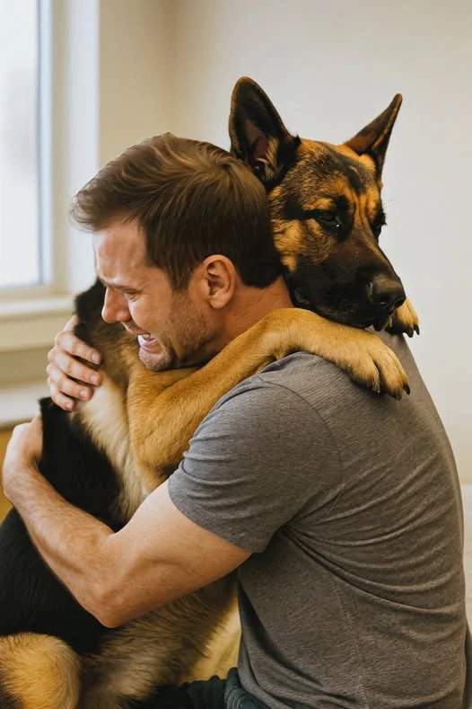 The man asked for a few minutes to say goodbye to his dog, who only had a few minutes left to live, but suddenly the vet noticed something unusual