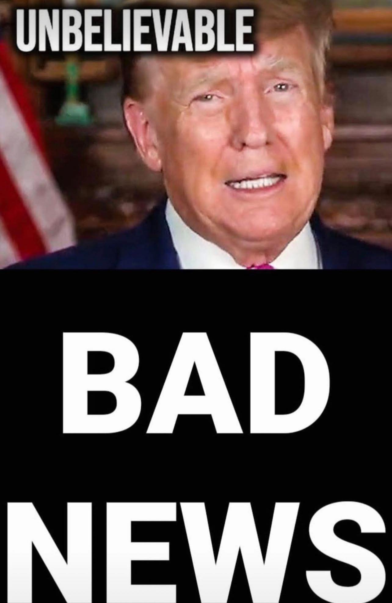 Donald Trump Gets More Bad News…