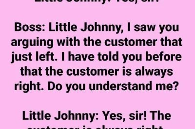 Little Johnny’s Clever Argument That Surprised His Boss