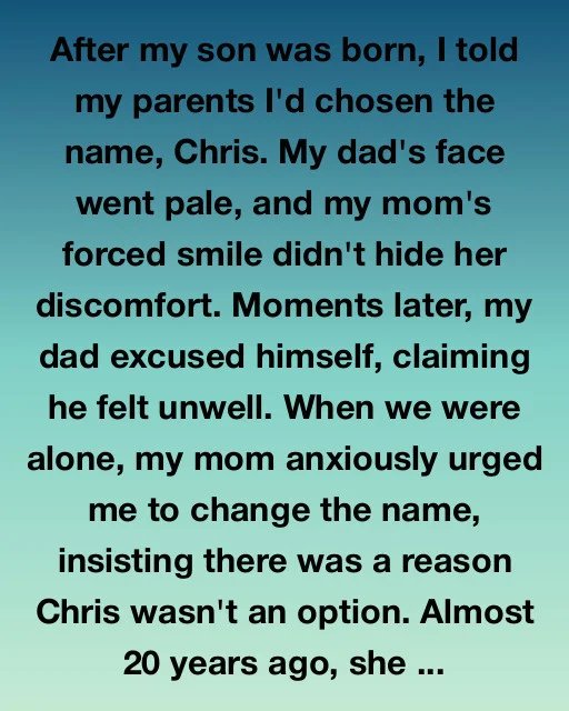 The Name I Chose for My Son and the Secret My Parents Never Expected to Face