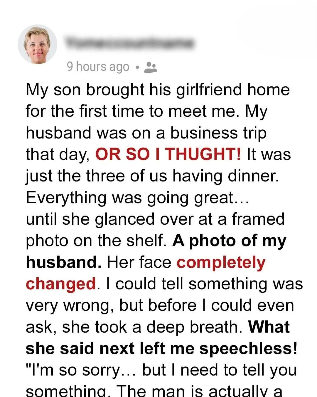 LAURA’S NIGHT OF SHATTERED ILLUSIONS