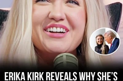 Erika Kirk reveals why she is been smiling so much since the killing of her husband
