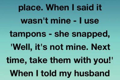 My MIL Accused Me Of Leaving Used Pads At Her Place — The Truth Left Her Speechless