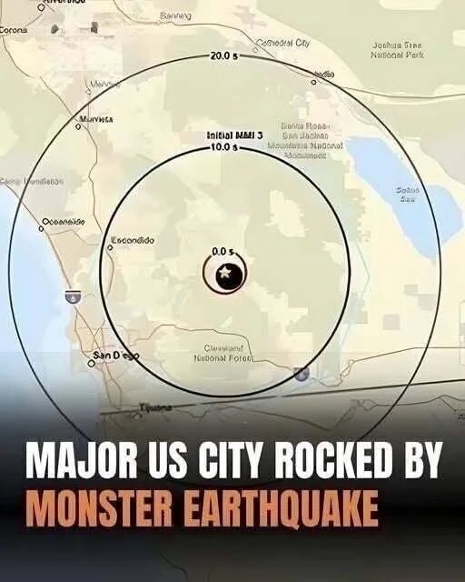 Powerful earthquake strikes San Diego – Locals recount scenes of utter chaos.