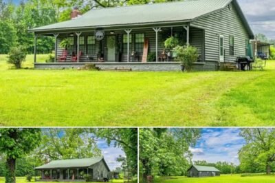 1-Bedroom Log Cabin on 12.92 Acres in Nashville, Arkansas
