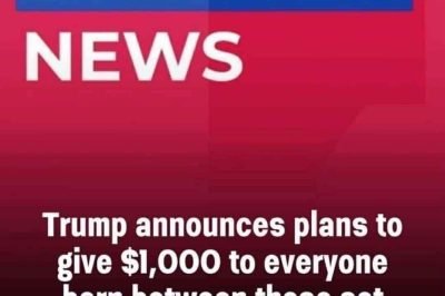 $1,000 Surprise from Trump—Check If Your Birth Year Is on the List