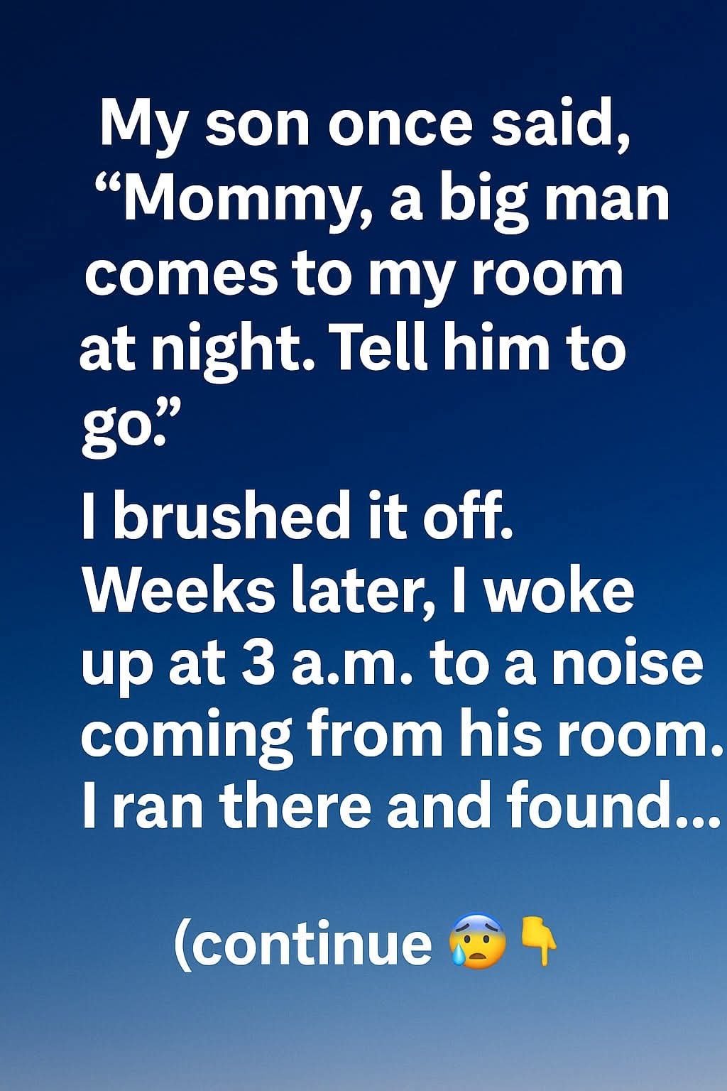 Heartwarming Discovery in the Middle of the Night