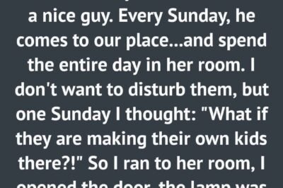 opened my teenage daughters door! and stopped in shock at what she was doing