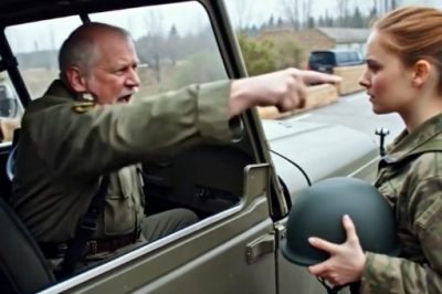 The lieutenant colonel shouted at the young woman, “Why don’t you salute me?”—completely oblivious to who she was