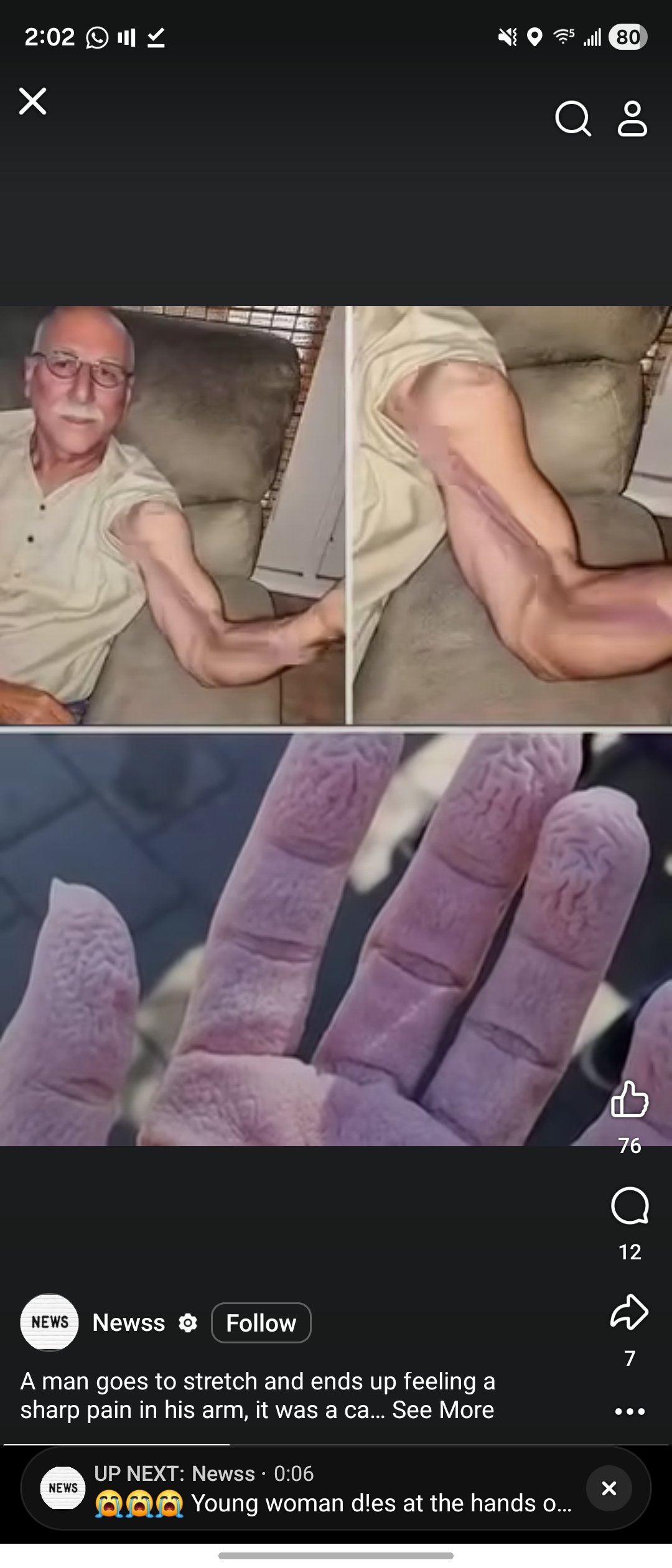 Man Goes To Stretch And Ends Up Feeling