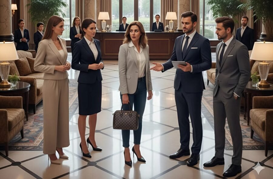 My husband and my mother-in-law left me in the hotel lobby: I was really fed up with their tasteless jokes, and here’s what I did