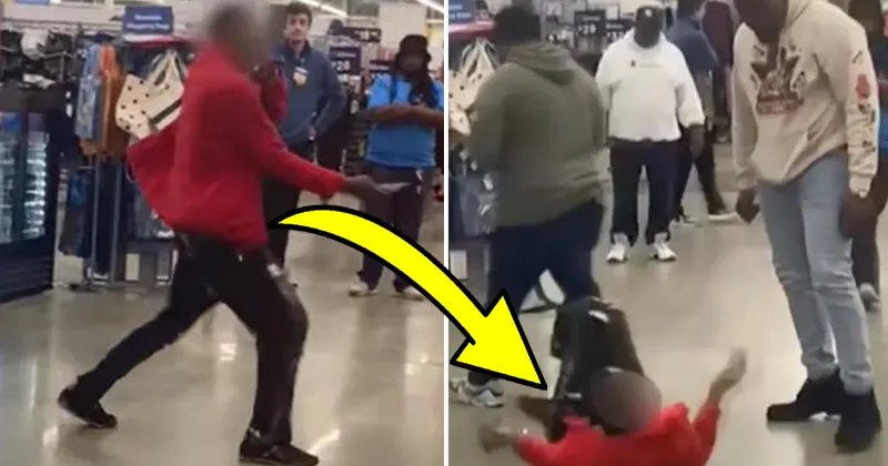 Wrong Place! Veteran Takes Down Knife-Wielding Man In Walmart