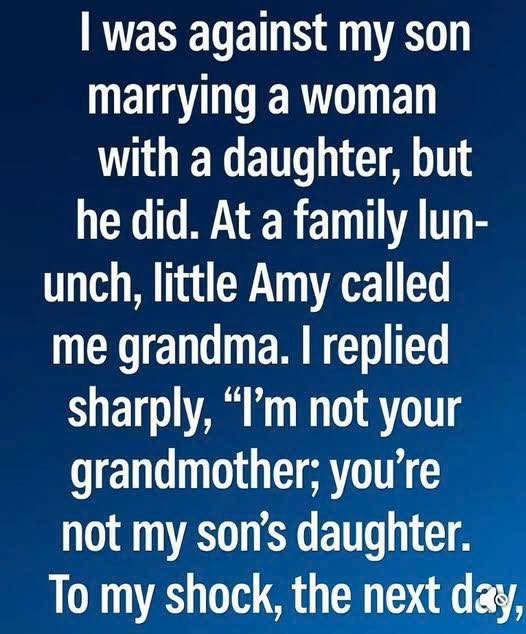 I Spoke Too Harshly at Lunch — What Happened the Next Day Broke Me