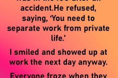 He Refused My Leave… Then I Walked In With This