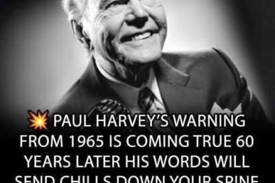 Paul Harvey Warned Us in 1965, His Words Are Hauntingly True Today!