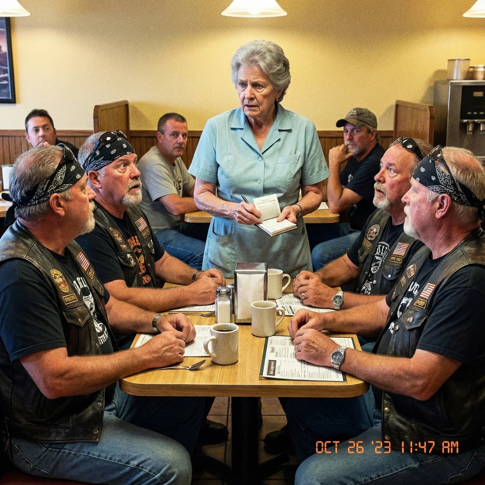I Made Bikers Pay Before They Ate Because I Didn’t Trust Them But They Made Me Cry With Their Action