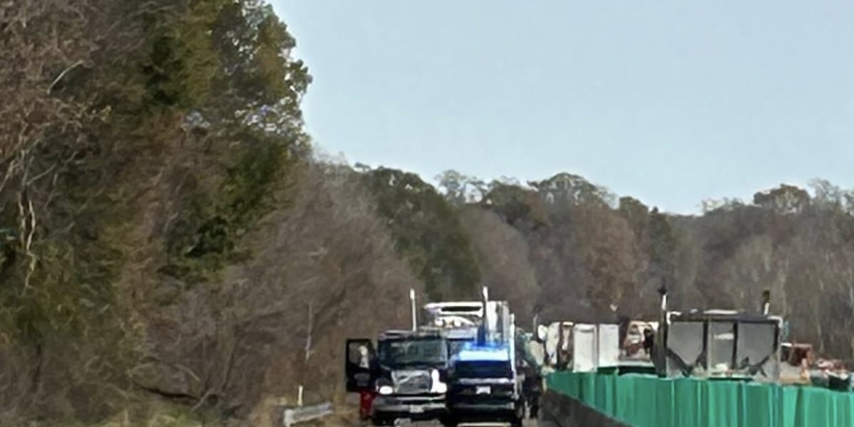 I-20 west lanes in Warren Co. reopen after crash involving two 18-wheelers