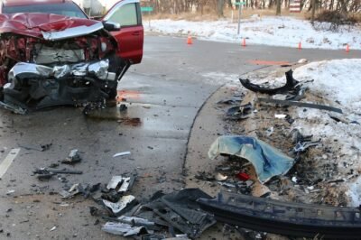 Multiple people injured after a multi-vehicle crash in Green Lake County