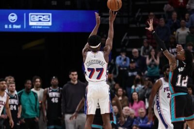 I Can’t Believe How Good VJ Edgecombe Is at Shooting Already