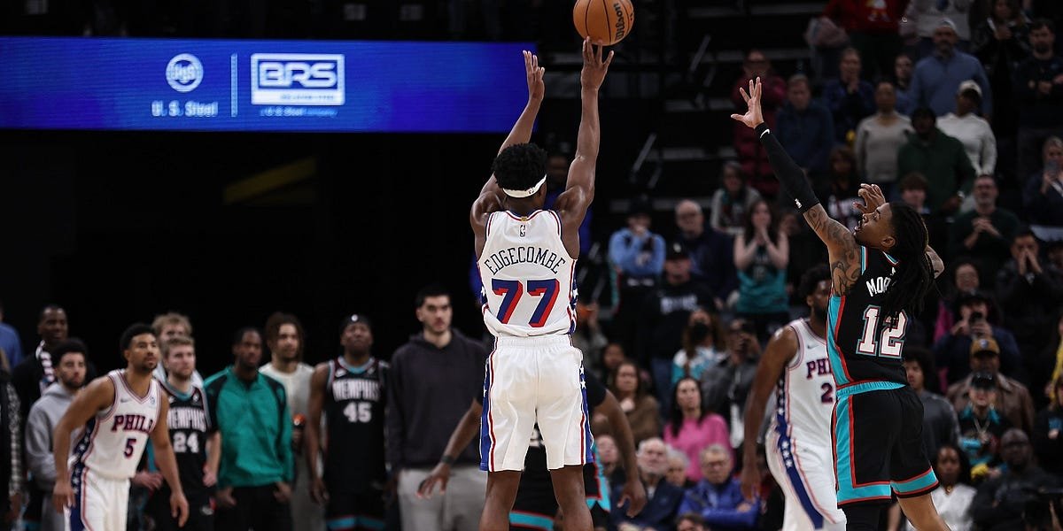 I Can't Believe How Good VJ Edgecombe Is at Shooting Already