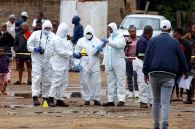 Eleven suspects arrested over deadly South African tavern shooting | Crime News