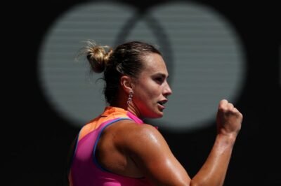 Tennis-Sabalenka, Alcaraz ease into Australian Open quarters, Medvedev crashes out | The Mighty 790 KFGO