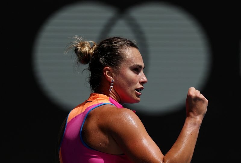 Tennis-Sabalenka, Alcaraz ease into Australian Open quarters, Medvedev crashes out | The Mighty 790 KFGO