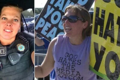 Westboro Baptist Church Pickets Lady Cop’s Funeral, Gets Humiliated