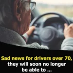 Sad news for drivers over 70, they will soon no longer be able to… see more