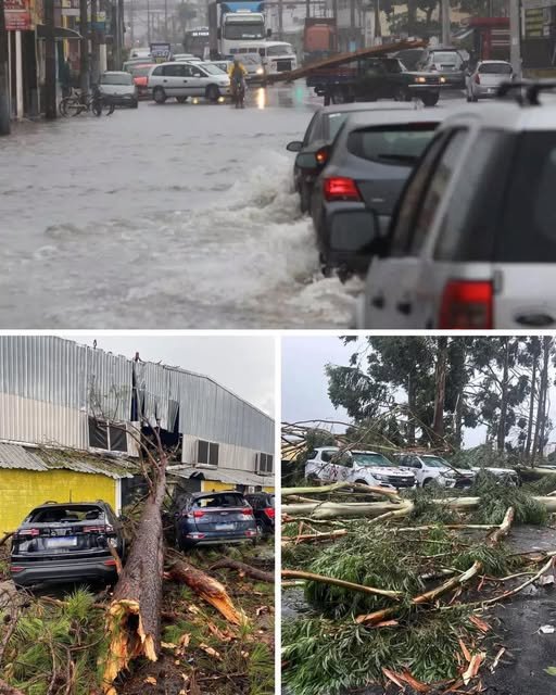 URGENT! Severe thunderstorm moving towards the city of…