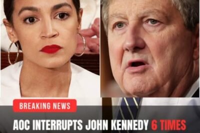 BREAKING: AOC Interrupts John Kennedy 6 Times in a Row, But His 7th Sentence Leaves Her Completely Speechless