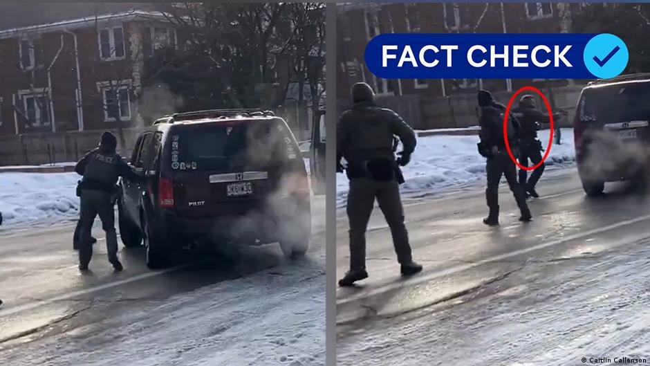 Trump claim about Minneapolis ICE shooting false – DW – 01/09/2026