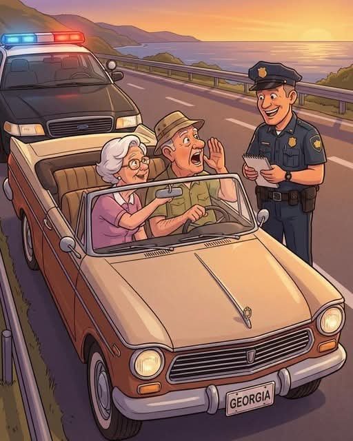 Retirement Road Trip, a Speeding Stop