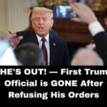 SHE’S OUT! First Trump official gone after defying his orders…