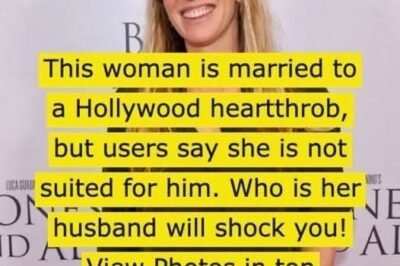This woman is married to a Hollywood heartthrob, but users say she is not suited for him