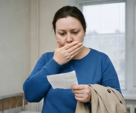 After her mothers funeral, Anna went to the hospital to collect her belongings, when the nurse handed her the clothes of the deceased mother, a note suddenly fell out of the pocket of the robe
