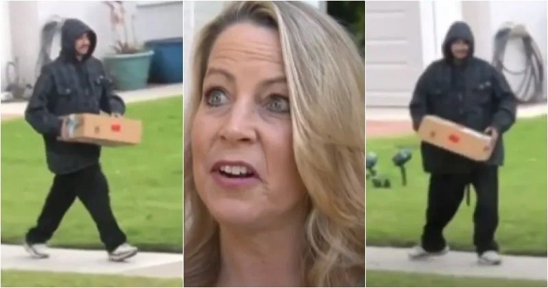 VIDEO: Fed-Up Mom’s Encounter With Porch Pirate Goes Viral