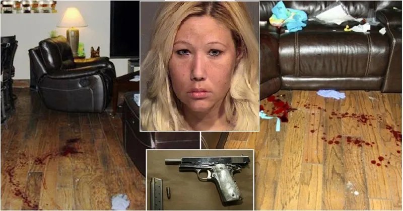 Woman Shoots Husband, Watches Him Die Before Calling 911