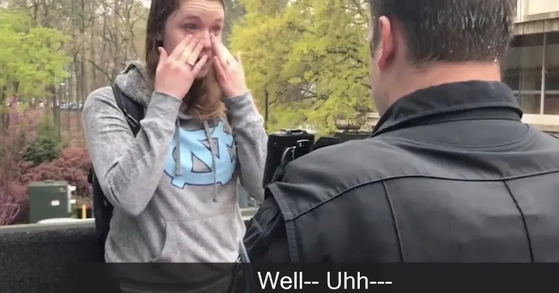 VIDEO: Abortion-Rights Advocate Cries, Begs, Pleads With College Cop