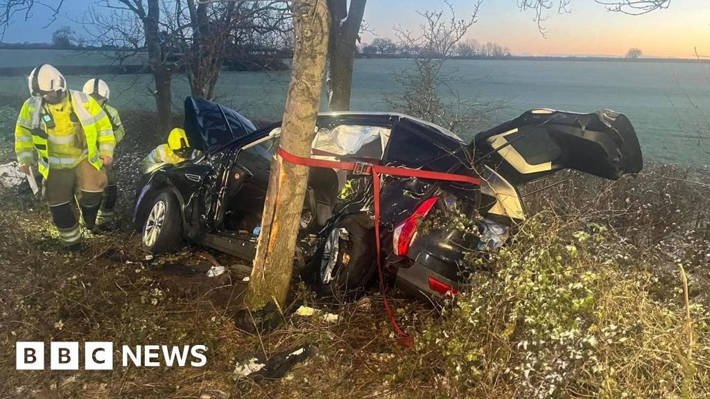 Multiple crashes on A46 as cold weather hits the East Midlands