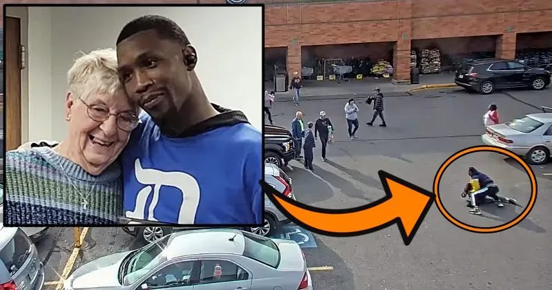 Thug Snatches 87-Year-Old Woman’s Purse, Hero Comes Out Of Nowhere
