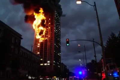BREAKING NEWS Just hours ago, a tremendous fire broke out in…See mor