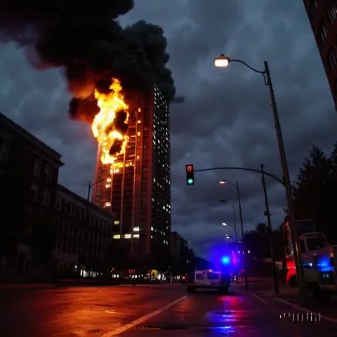 BREAKING NEWS Just hours ago, a tremendous fire broke out in…See mor