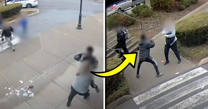 VIDEO: 13-Year-Old Accused Of Attacking Woman Kisses Concrete