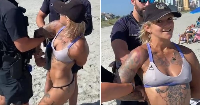 Woman Claims She Was Arrested For Her ‘Revealing’ Swimsuit